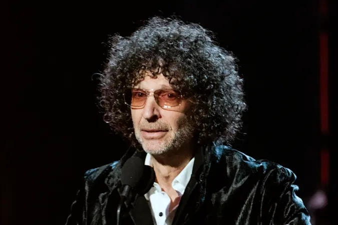 Story image: Howard Stern returns to SiriusXM radio show after trolling listeners