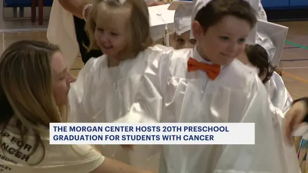 Children with cancer graduate from The Morgan Center in Hicksville