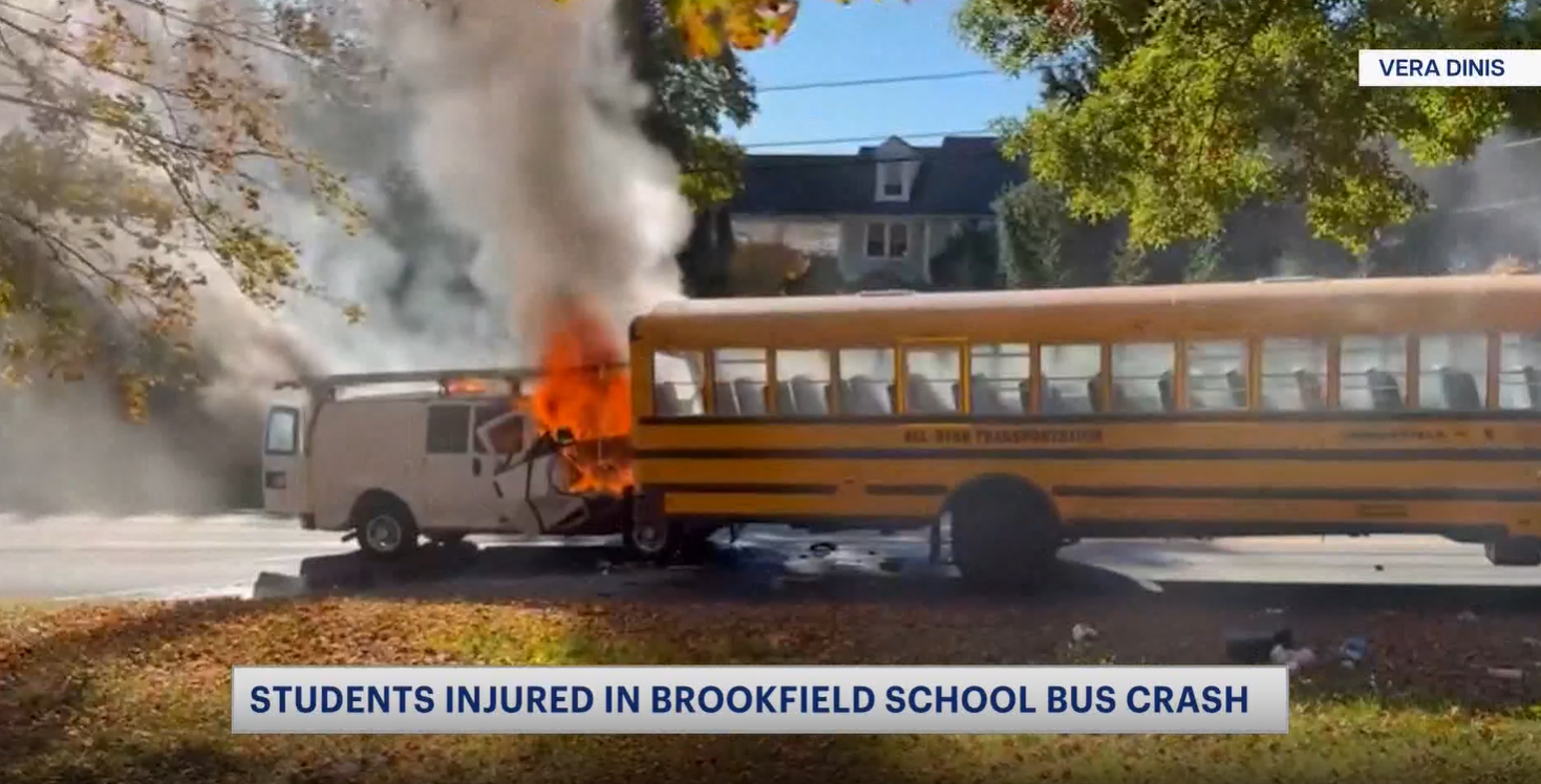 Police: Students injured in Brookfield crash 