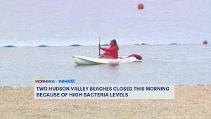 Two Hudson Valley beaches closed due to high bacteria levels 