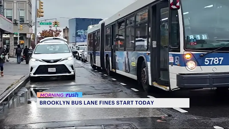 Story image: Fines for two more bus routes begin Friday in Brooklyn