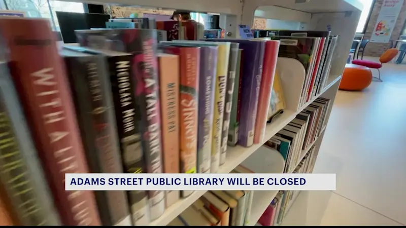 Story image: Adams Street Library to close temporarily through December