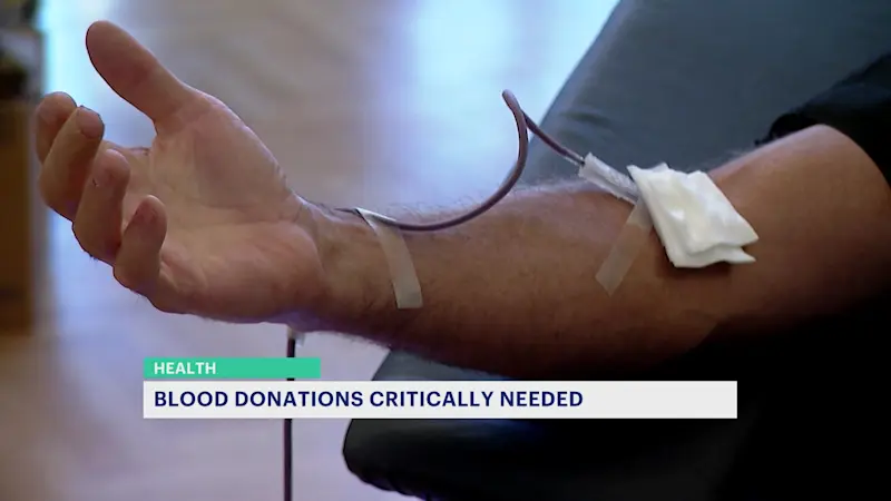 Story image: Blood shortage: LA wildfires, East Coast snowstorms led to decline in donations