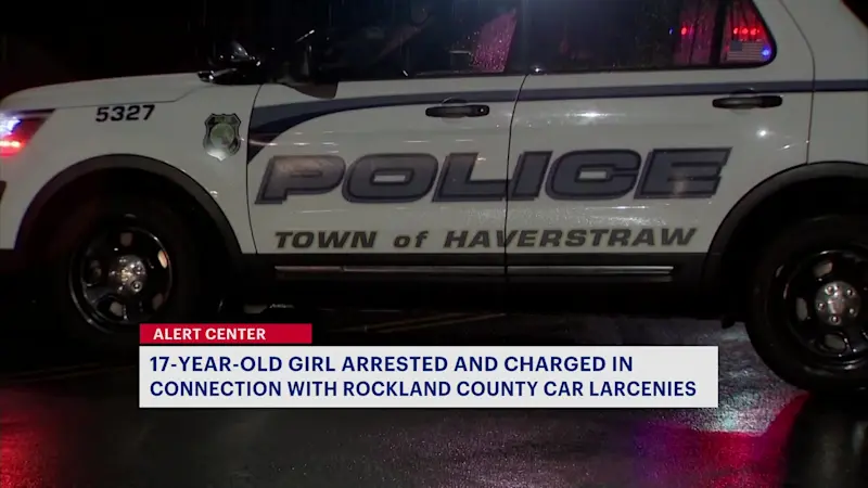 Story image: 17-year-old girl charged in Rockland County car thefts