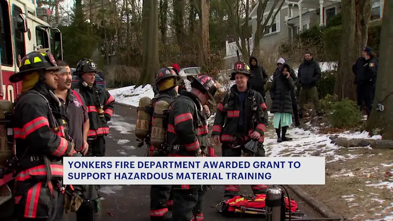 Story image: Firefighters in Yonkers receive FEMA grant for hazardous materials training