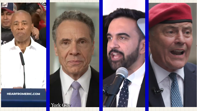 Story image: Long Islanders spend tens of thousands of dollars supporting NYC mayor candidates