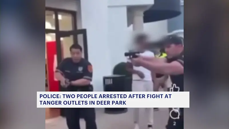 Story image:  Violent brawl at Deer Park Tanger Outlets raises safety concerns among shoppers