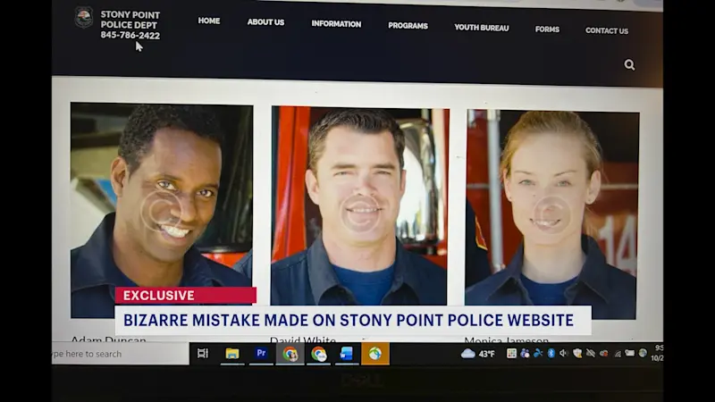 Story image: Fake officers discovered on Stony Point Police Department website