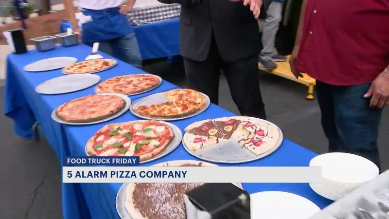 Story image: Food Truck Friday: 5 Alarm Pizza