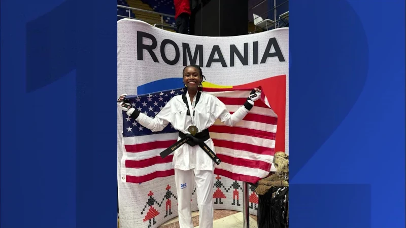 Story image: Deer Park High School student wins gold medal in taekwondo tournament in Romania  