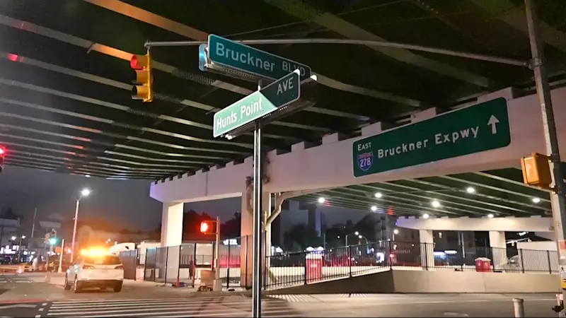 Story image: NYPD: 3 men injured in Hunts Point crash