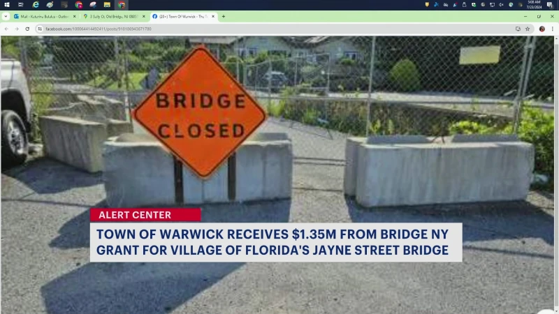 Story image: Jayne Street Bridge in Orange County gets $1.35M boost for restoration