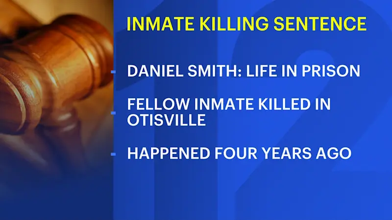 Story image:   Federal inmate sentenced to life for killing prisoner in Otisville