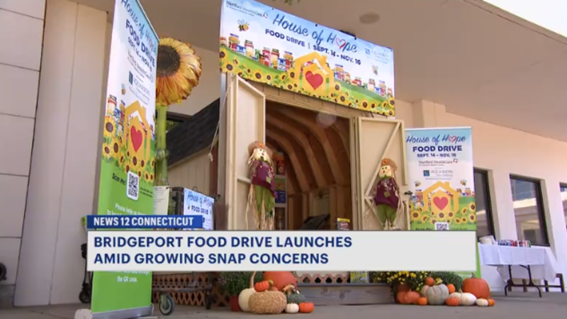 Story image: Bridgeport food drive aims to collect 10 tons of food for families in need