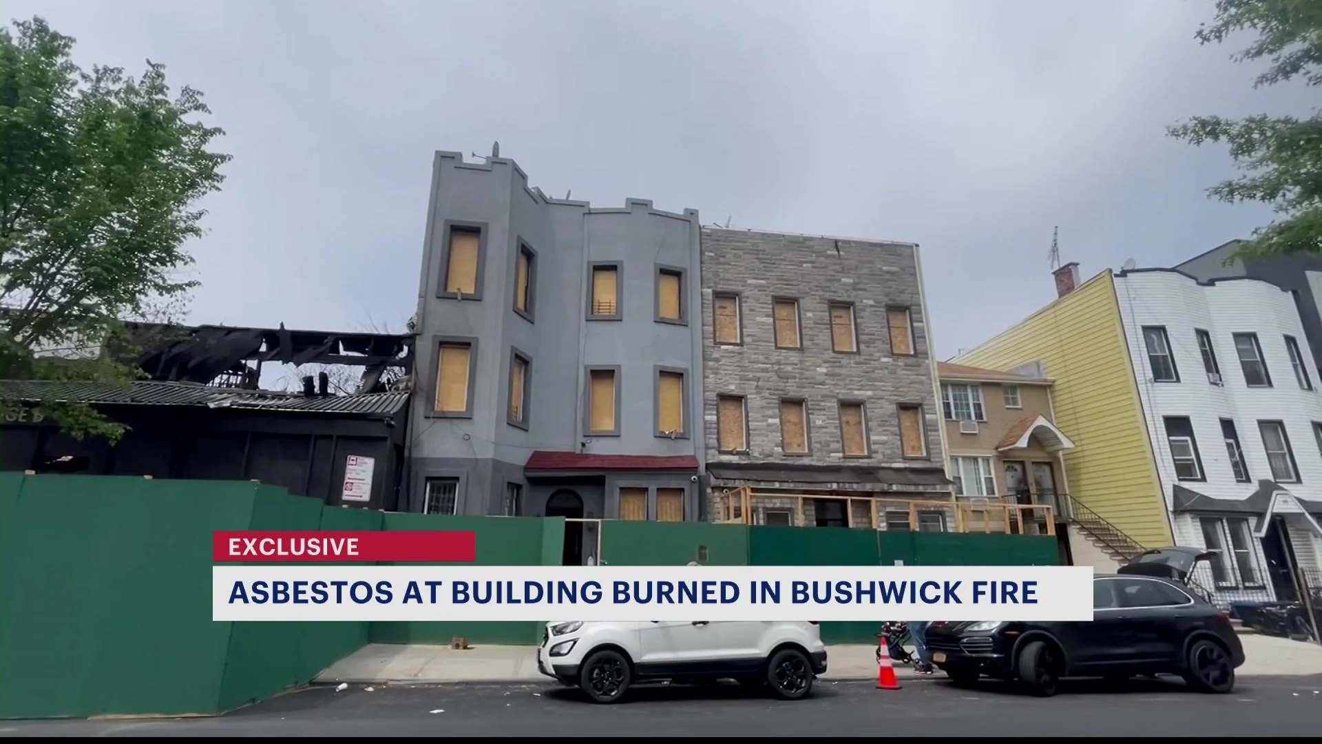 DEP confirms that some buildings in large Bushwick fire contain asbestos