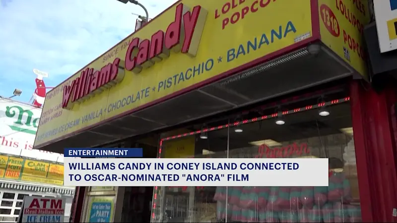 Story image: ‘Anora’ Oscar nods puts iconic Coney Island candy shop in the spotlight