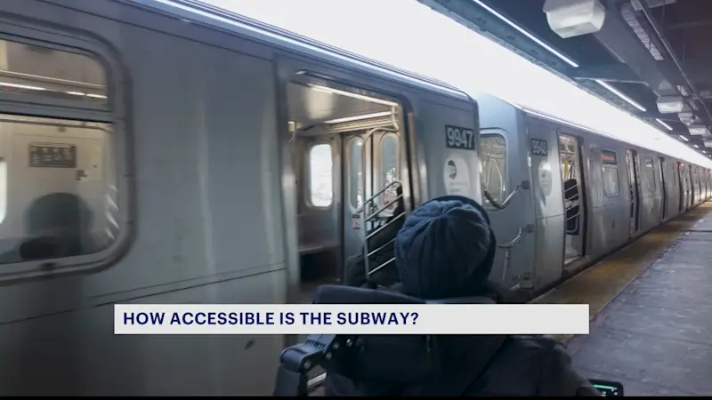 Story image: How accessible is the subway? News 12 gets a look at how a rider navigates the system