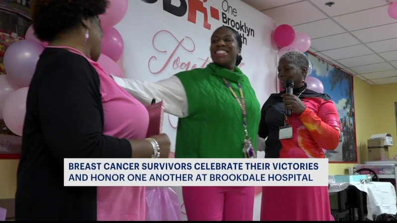 Story image: Breast cancer survivors celebrate life at Brookdale Hospital