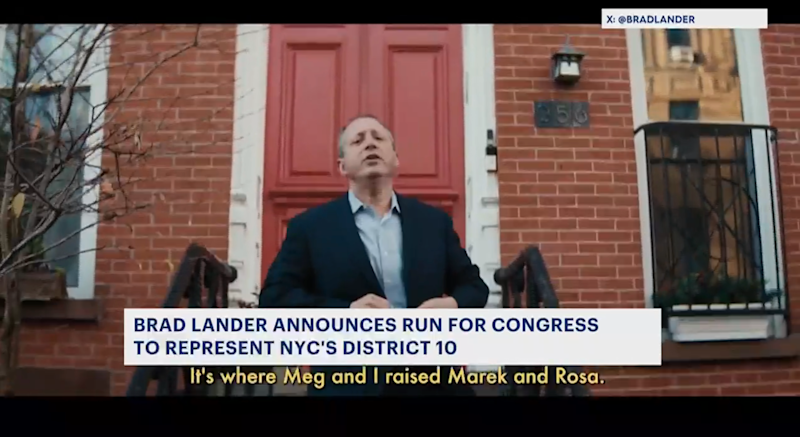 Story image: Comptroller Brad Lander launches bid for Congress