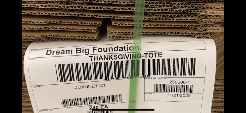 Story image: Volunteers from National Grid, FeedingNY team up to pack 2,500 Thanksgiving meals for Long Islanders