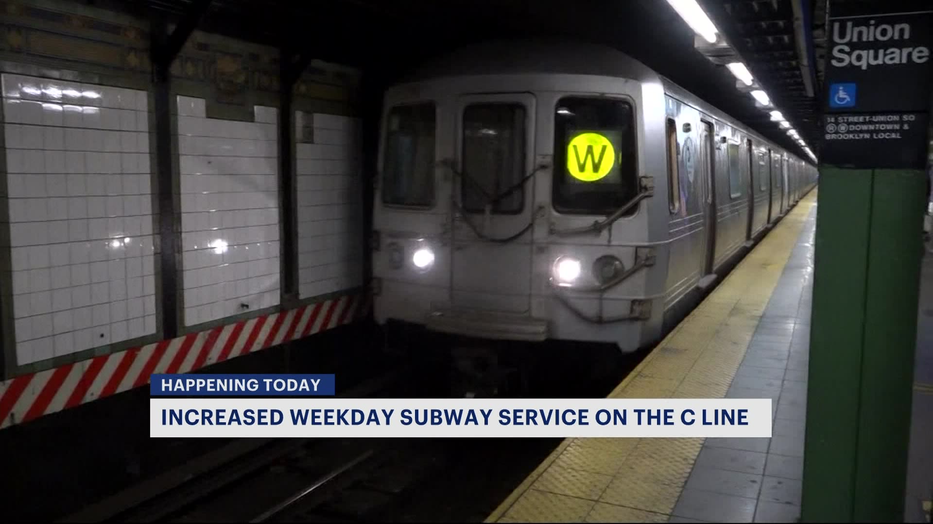 MTA increases weekday subway service for C line train