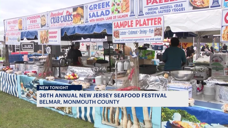 Story image: 36th Annual Belmar Seafood Festival to take place this weekend at Silver Lake Park