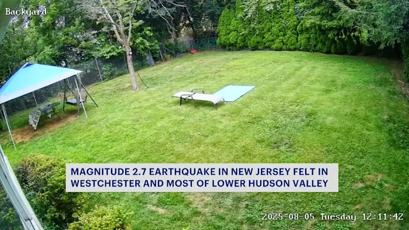 Story image: Westchester residents react to NJ earthquake that rattled the Hudson Valley 