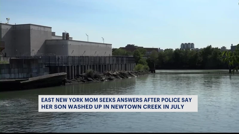 Story image: East New York mom seeks answers after NYPD says her son washed up in Newtown Creek in July