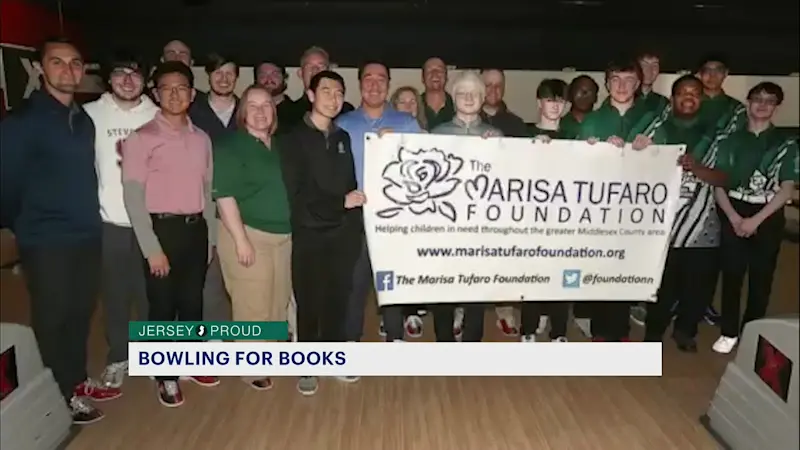 Story image: Jersey Proud: St. Joe’s Metuchen HS bowling team raises thousands for childhood literacy