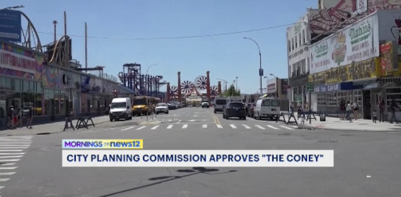 Story image: City planning commission approves Coney Island casino project, sends plan to city council