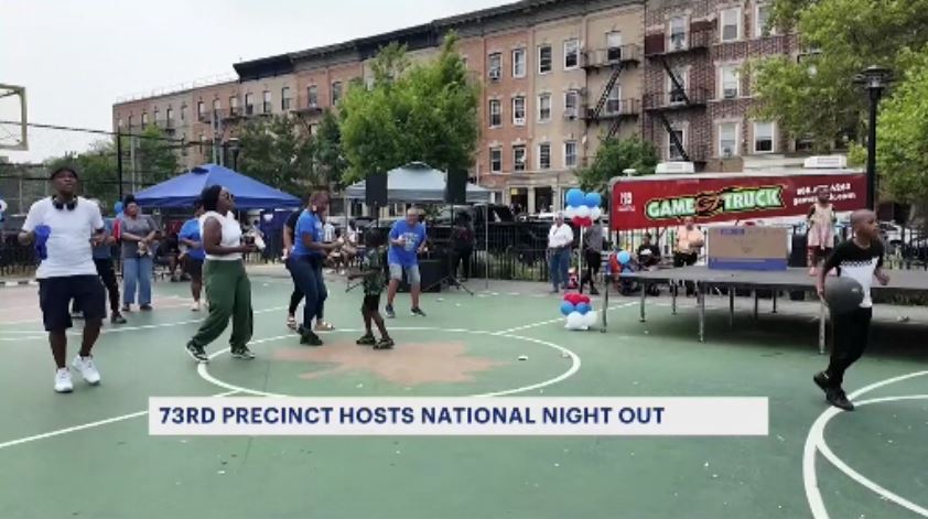 Ocean Hill residents celebrate National Night Out, highlighting NYPD partnership