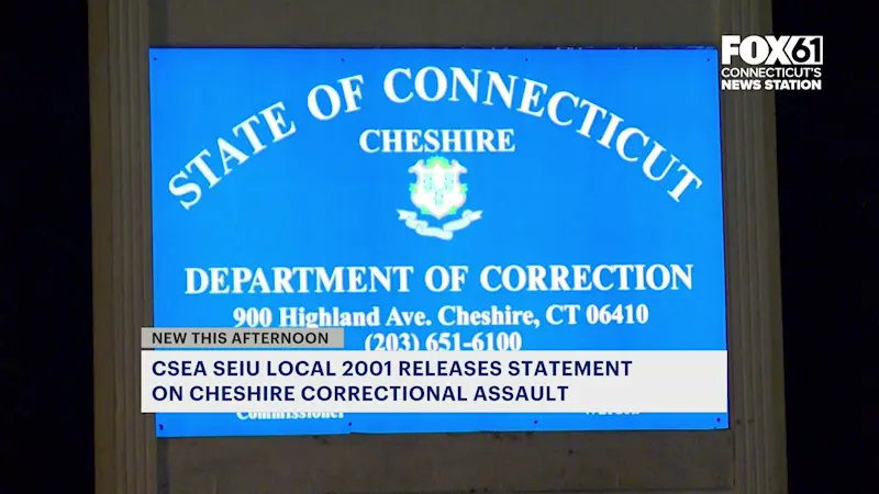 Story image: Inmate injures correctional officers at Cheshire Correctional Institution