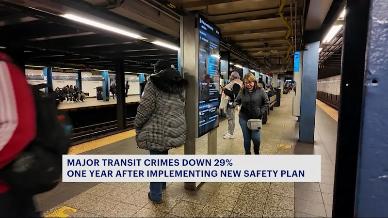 Story image: Governor says subway is safer one year after implementing safety measures