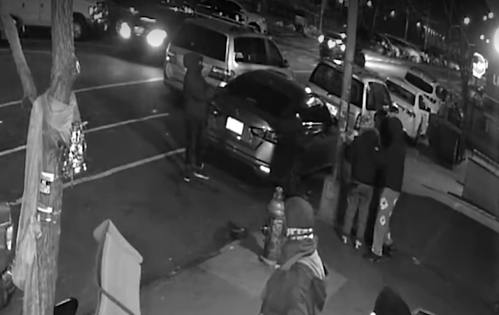 Story image: Exclusive: Surveillance video captures shooting in Melrose
