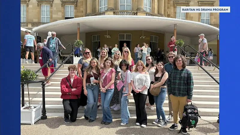 Story image: Spotlight New Jersey: Raritan High School drama club performs in Scotland