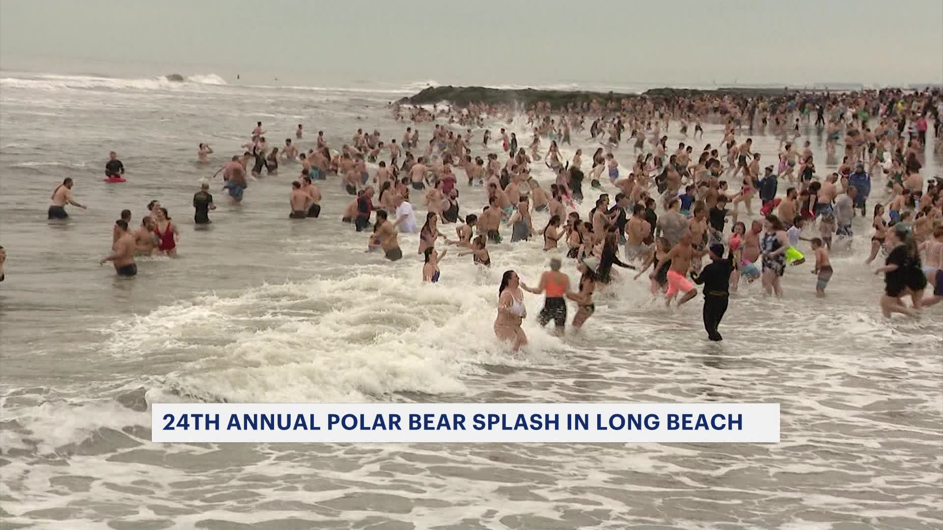 Long Beach Polar Bears make a splash during 24th annual MakeAWish