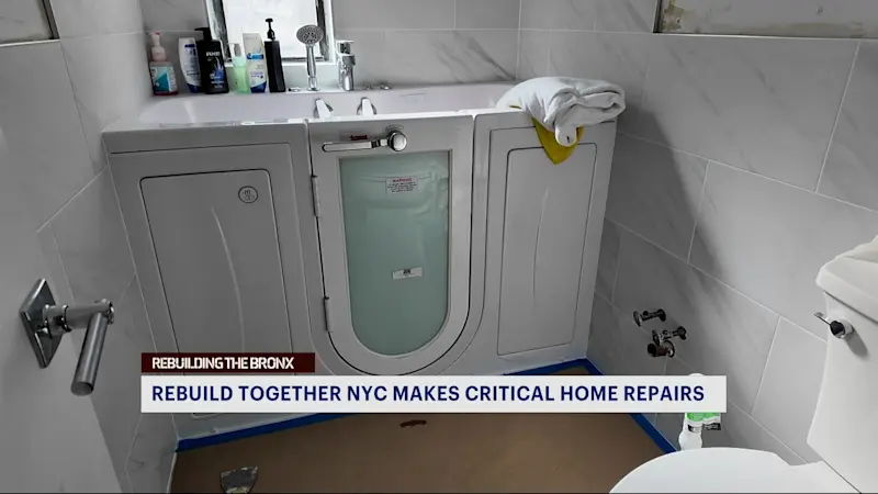 Story image: Bronx homeowner receives critical repairs through Rebuilding Together NYC