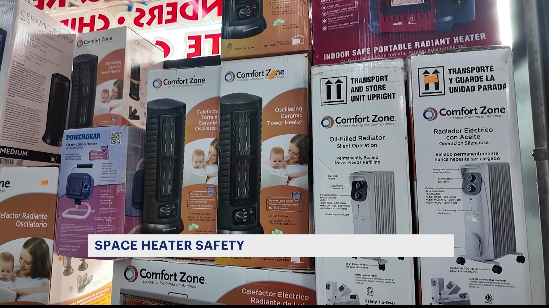 Freezing temperatures has Brooklyn residents flocking to buy space heaters