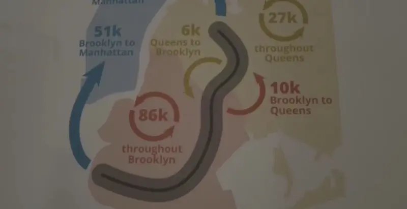 Story image: Commuters expected to weigh in on IBX from Brooklyn to Queens at town hall