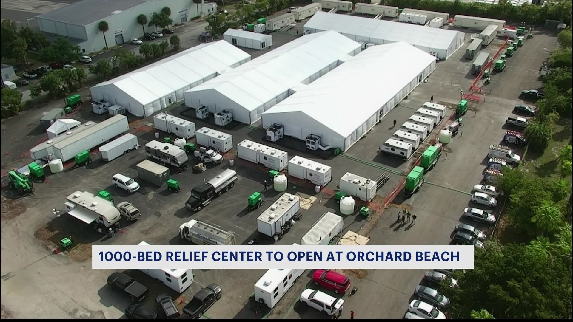 NYC officials declare Orchard Beach tents to be pitched for 1,000