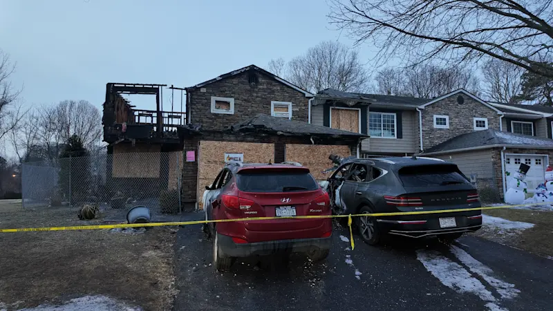 Story image: Fire marshal: Codes didn't require sprinklers in Coram apartment building that caught fire, displaced 21 people