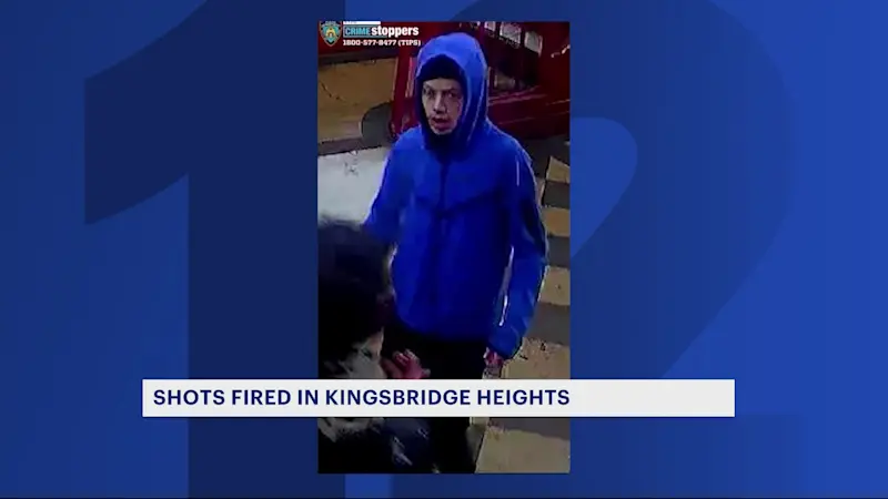 Story image: Man wanted for discharging firearm in Kingsbridge Heights