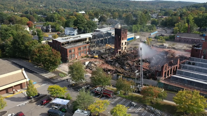 Story image: ‘That’s Torrington’s history.’ Reward offered in probe of fire that gutted vacant factory complex