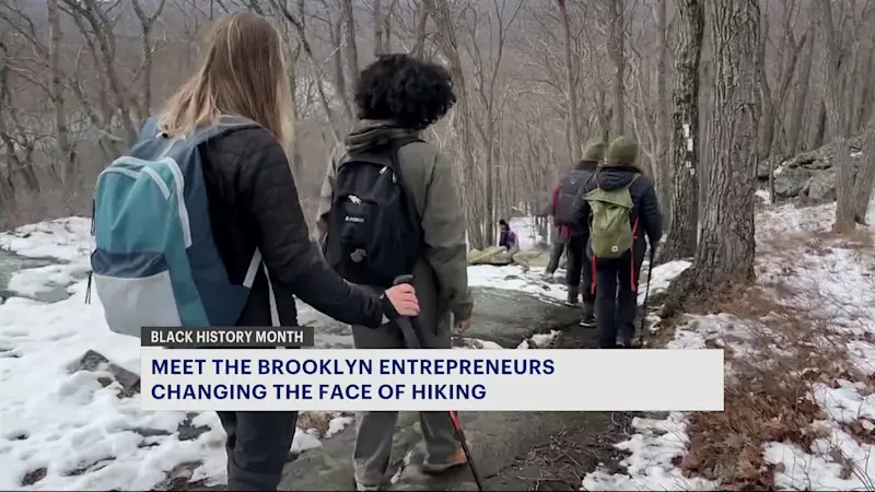 Story image: Meet the Brooklyn entrepreneurs changing the face of hiking 