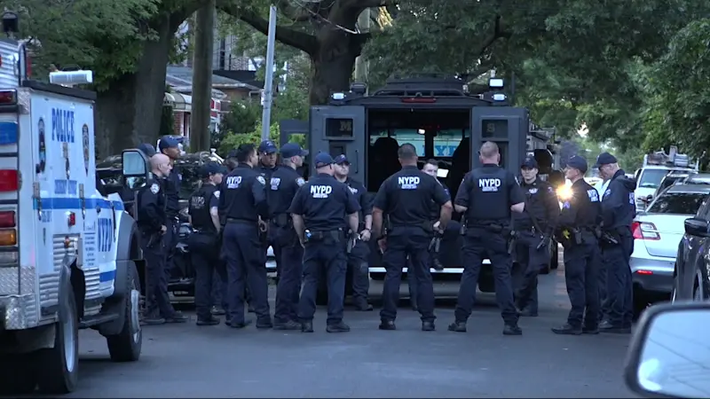 Story image: Police respond to crime call at East Flatbush neighborhood