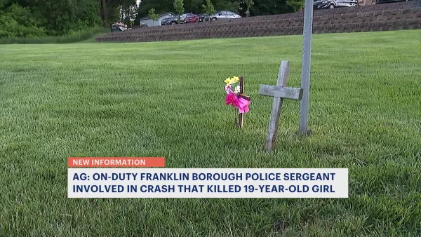 Attorney general: On-duty Franklin Borough police sergeant involved in crash that killed 19-year-old