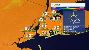 Humidity rises on Wednesday in Brooklyn; tracking evening storms for Fourth of July