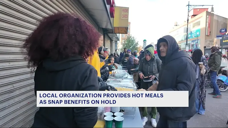 Story image: ‘Boots on the Ground’ free breakfast sees long line amid uncertainty surrounding SNAP benefits