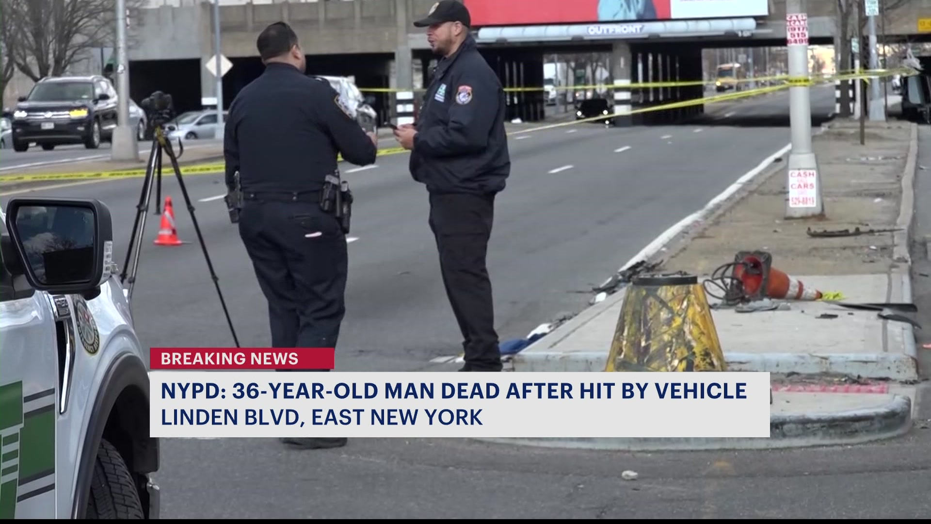 News 12 | New Jersey | Nypd 36 Year Old Man Fatally Struck In East New York