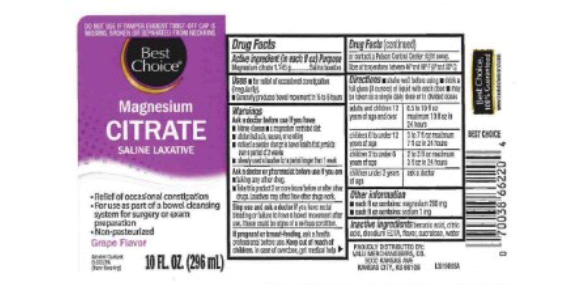Recall Alert Laxatives recalled because of bacteria